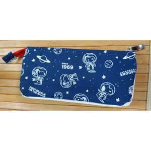 Delfino Punching Box Pen Case Peanuts Snoopy First Beagle On The Moon Since 1969